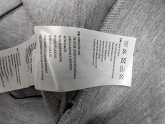 Varley Davidson Half Zip Sweatshirt Womens Medium Gray Athleisure Minimal Lounge