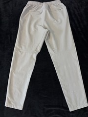 Lululemon Small Slim Fit Pants 3 Pocket Light Gray LM5AKBS New Venture Trouser