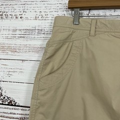 CQR Skort Womens Size XL Khaki Pockets Cotton Nylon Outdoor Hiking Active