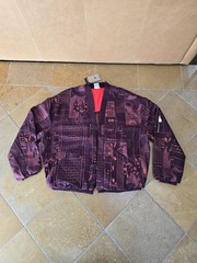 Nike Naomi Osaka Jacquard Bomber Cardigan Jacket Burgundy FV7795-652 Medium $300