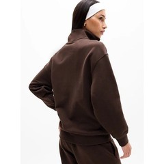 Athleta Cozy Truffle Forever Fleece 1/4 Zip Sweat Set S And MP