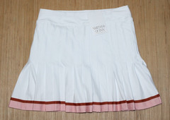 NEW Smith & Quinn The Gwen 15″ Skort Pink White Stripe Athletic Size XS NWT