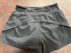 Size XS 0-2 AVIA Running Shorts Black Pocket Lined