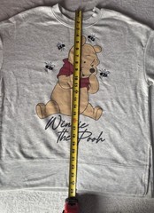• Disney Winnie the Pooh Bumblebee French Terry Oversized Crewneck Sweatshirt XS