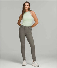 Lululemon Pants Womens 33 US 14 City Sleek Slim Fit 5 Pocket High Rise Athleticw