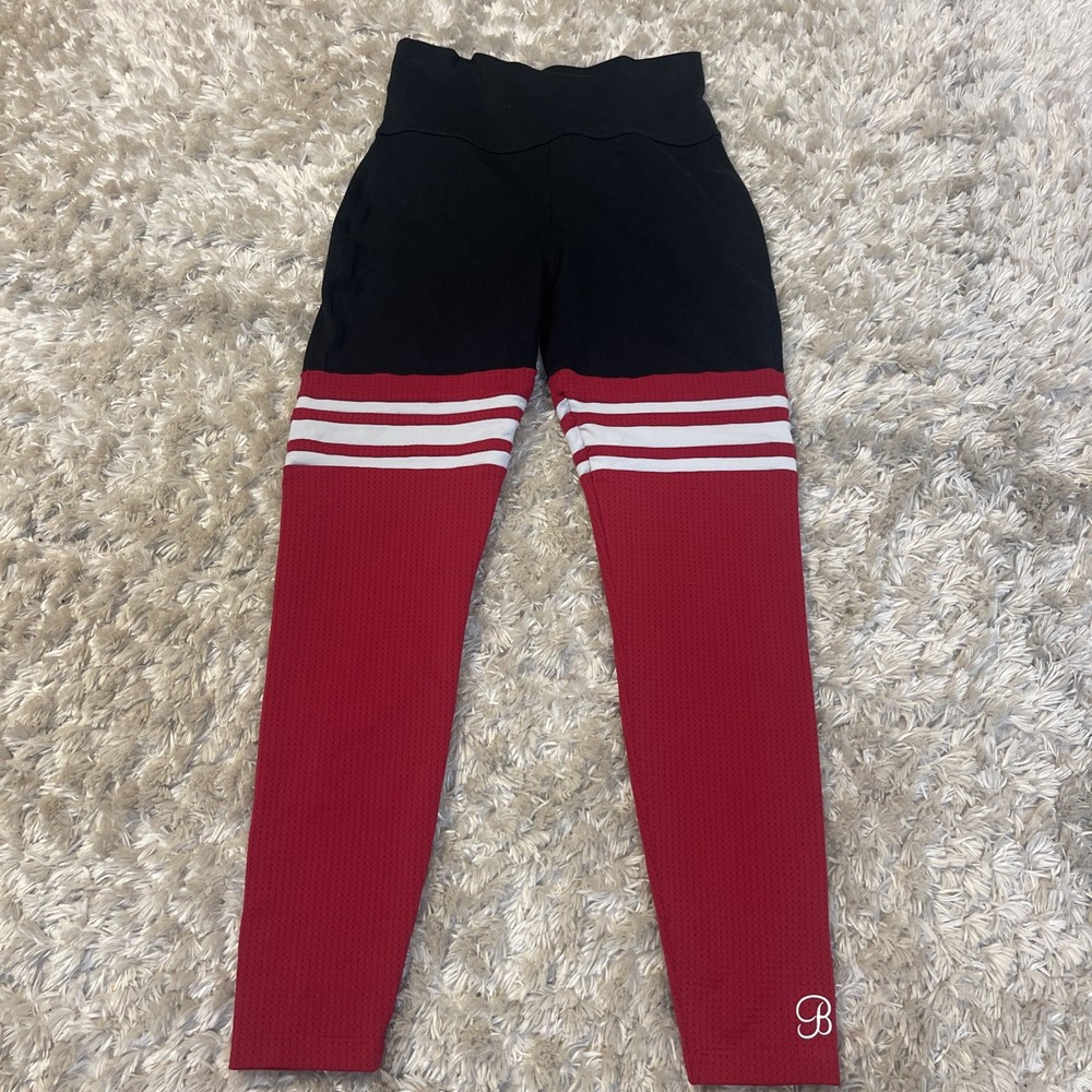 Bombshell Sportswear – Thigh High Leggings Black – Size Medium