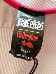 Civil Regime x One Piece Nami Anime Kelly Seamless Pink Sports Bra Size Small