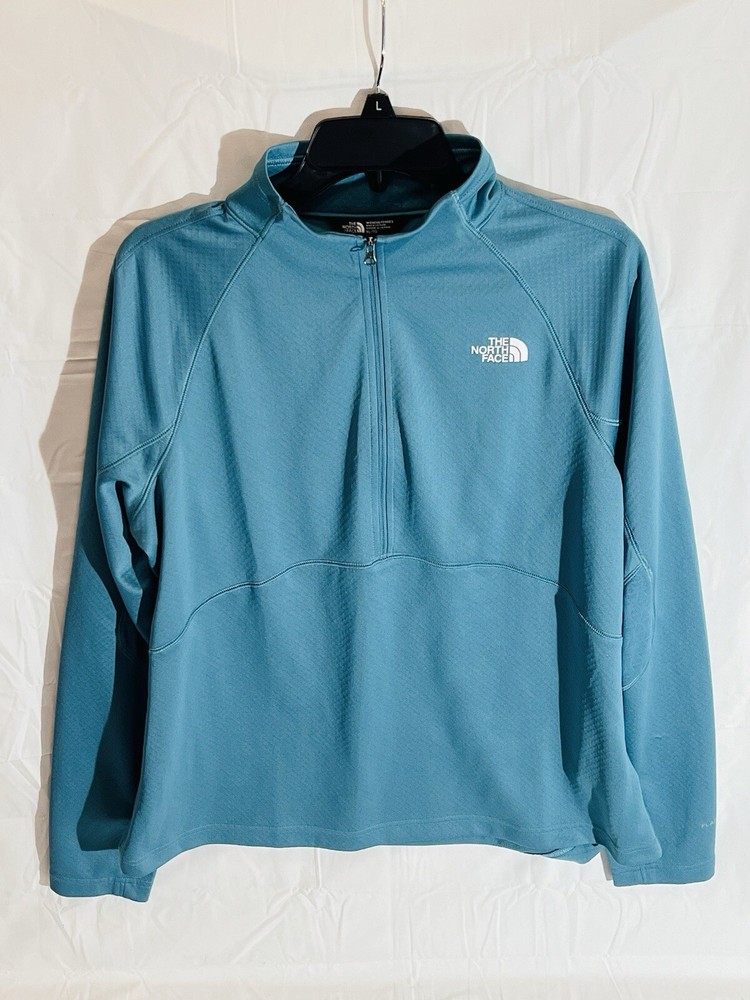 The North Face 1/2 Zip Stretch Running Jacket Blue Women’s Size XL Excellent