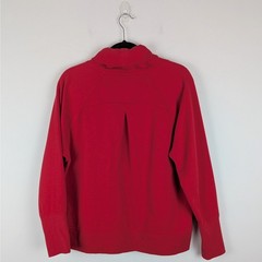 Calvin Klein Performance Women’s Red Cowl Neck Pullover Sweatshirt Size Large