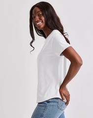 Hanes Tri-blend T-Shirt Relaxed Fit Tee Short Sleeve Soft Women Light Originals