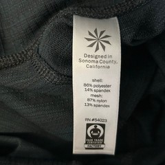 Athleta High Rise Jacquard Chaturanga Green Black Legging Women’s Size XS
