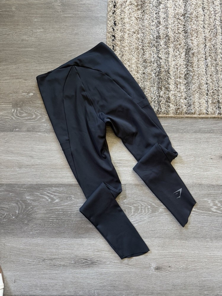 Gymshark mesh mix active training leggings with pockets – Size S