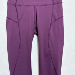 Women’s Leggings SMALL Quick Dry Activewear Pull On Maroon Athletic Gym Layer8