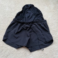 Lot of 2 Old Navy Active Women’s Black & Blue Running Shorts w/ Lining – M – GUC