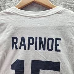 Nike USA Soccer Megan Rapinoe #15 T Shirt Women’s XL White Tee USWNT