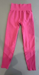 Joy Lab Women’s Size XS Pink Yoga Pants With Textured Leg Details