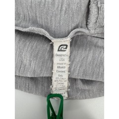 Road Runner Sports Womens Gray Open Back Active Tank Top Small Gray Slit Hem