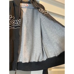GoGo Sports Monterey California Zip Up Hoodie Gray Embroidered XXL Womens