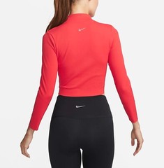 NWT Women’s Nike Yoga Dri-FIT Luxe Long Sleeve Crop Top M MSRP $62