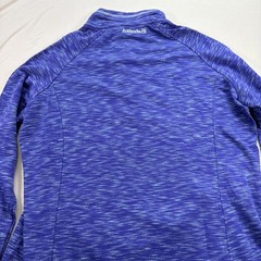 Avalanche Womens Long Sleeve Size XXL Purple 1/4 Button Pullover Light Sweater