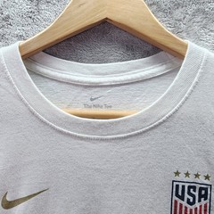 Nike USA Soccer Megan Rapinoe #15 T Shirt Women’s XL White Tee USWNT