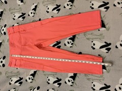Layer 8 Women’s Leggings Size Medium Peach Orange Capri Pockets