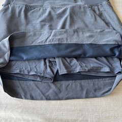 32 Degrees Cool Womens Skort Large Heather Navy Blue Athletic Golf Large