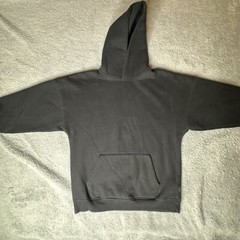Blakely Isabel Oversized Jumper Black Gray Spell Out Medium Sweatshirt US Seller