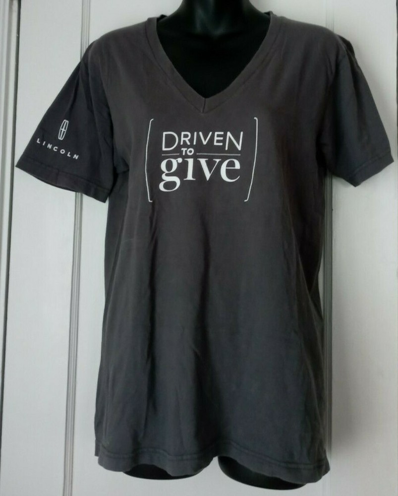 Lincoln Car Logo – Custom Women’s Tee Shirt Medium V-neck Short Sleeve