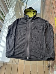 Icebreaker Women’s Quantum GT 260 Full Zip Hoodie Merino Wool Black L Large $250