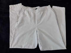 Lululemon Small Slim Fit Pants 3 Pocket Light Gray LM5AKBS New Venture Trouser