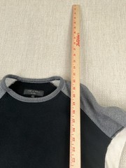 Rag & Bone Colorblock Raglan Crew Neck Sweatshirt Women Large (READ) Made In USA