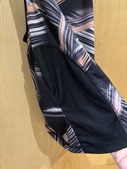 Primark racerback multicoloured workout top in size 10