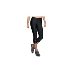 Under Armour 1309652 Women’s HeatGear Capri Leggings – Black (001)