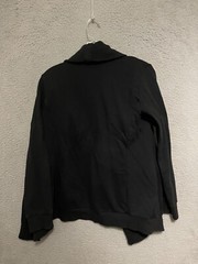 AllSaints Womens Dahlia Sweat Jacket Size Medium Black Adult Cotton Blend