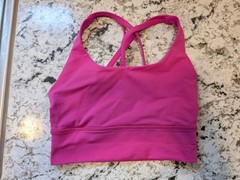 Lululemon Energy Longline Sports Bra Size 2 Excellent Condition #2