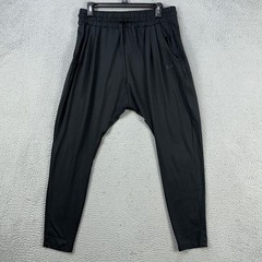 Nike Dri-Fit Womens Pull On Sweatpants Medium Black Drawstring Pocket Stretch