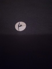 90° BY REFLEX BIELLMAN SPIN LOGO FIGURE SKATING WORKOUT CAPRIS NO SIZE TAG