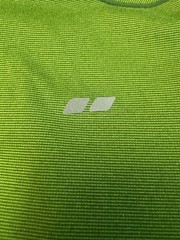 Koppen Women’s Quarter Zip Pullover Green Long Sleeve Activewear Top Medium