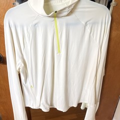 Women’s Lands End Long Sleeve Athletic Half Zip Workout Large