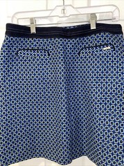 FAIRWAY & GREENE WOMEN’S GOLF SKORT, SIZE: 8 Acrylic Wool Blend 31×18 Trim Black