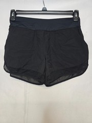 Layer 8 Womens Black Stretch Pull On Pocket Qwick-Dry Running Shorts Sz XS