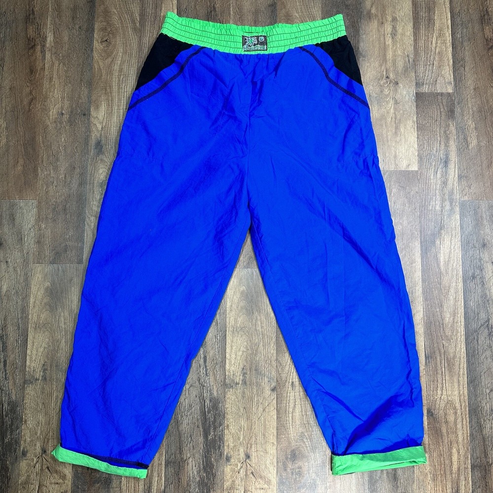 Sun Club By Catalina Medium 90s Retro Vintage Tracksuit Windbreaker Nylon Pants