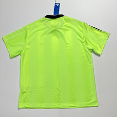 Adidas Jacquard Jersey Tshirt Signal Green JV9643 Womens Size Large NWT