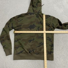 Vixxon Dixxon Hoodie Womens Small Camo Zip Up Sweatshirt Ground Up Customs