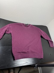 Banana Republic Women’s Purple Crew Neck Long Sleeve Pullover Sweatshirt Small