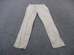 Faherty Joggers Womens LT Beige Linen Active Stretch Casual Outdoor Preppy Run