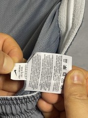 Nike Pants Women L Gray Sweat Track Joggers Lined Ankle Snap Zip Pockets Warm Up