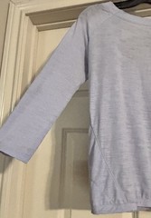 Athleta Surplice Old Money Athleisure Quiet Luxury Coastal Open Back Size XS