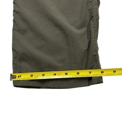 ExOfficio Pants Women 6 Gray Roll Tab 100% Nylon Lightweight Outdoor Gorpcore